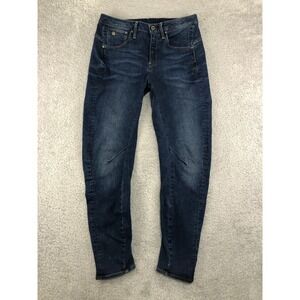 G-Star RAW Jeans Women 28x26 (Tag 24x30) Blue Arc 3D Low Boyfriend Denim Stretch